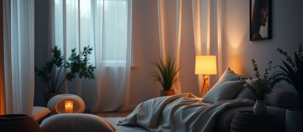 Image d'un environnement apaisant et relaxant.